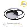 ### Descrição do Produto: Luminária de LED de Sobrepor Redonda Bivolt 31W 3 em 1 com Luz Central Dupla Preto

#### Informações Gerais
- **Tipo de Produto**: Luminária de Teto
- **Modelo**: 2024 Luminária de LED de Sobrepor
- **Marca**: ATC
- **Cor**: Preto
- **Peso**: 2,00 kg
- **Garantia do Fabricante**: 2 meses
- **Venda e Entrega**: Garantida pela Leroy Merlin

#### Características Técnicas
- **Potência do LED**: 31,00 W
- **Lúmens**: 2480 lm
- **Tensão Elétrica**: Bivolt (85V - 265V)
- **Altura**: 8,00 cm
- **Largura**: 45,00 cm
- **Profundidade**: 42,00 cm
- **Diâmetro**: 40 cm

#### Funcionalidade
- **LED Integrado**: Sim
- **Regulagem de Cor da Luz**: Possui três opções de temperatura de cor:
  - Amarela (3000K)
  - Neutra (4000K)
  - Branca (6000K)
- **Instalação**: A luminária é de sobrepor e acompanha todos os acessórios necessários para instalação, como parafusos e buchas. Manual de instrução incluído.

#### Design e Aplicações
- **Estilo**: Moderno, com design exclusivo que se adapta a vários tipos de ambientes.
- **Emissão de Luz**: A luminária emite luz por toda a borda, além de uma saída de luz central, proporcionando uma iluminação eficiente e ampla.
- **Ambientes Recomendados**: Ideal para salas, quartos, banheiros e corredores. Recomendada para áreas de 8 a 14 metros quadrados.

#### Economia de Energia
- **Eficiência Energética**: Como toda luminária de LED, proporciona boa iluminação com economia de energia elétrica.

#### Instruções de Uso
- **Troca de Cor da Luz**: Para alternar entre as cores de temperatura, basta desligar e ligar rapidamente a luminária até alcançar a cor desejada.

#### Material
- **Composição**: Fabricada em metal e acrílico, garantindo durabilidade e resistência.

#### Dimensões da Luminária
- **Dimensões Totais**: 40 cm de diâmetro x 6 cm de altura.

### Atributos e Categorias
- **Categoria**: Luminária de Teto
- **Subcategoria**: Luminária de LED
- **Estilo**: Moderno
- **Cor**: Preto
- **Tipo de Instalação**: Sobrepor
- **Potência**: 31W
- **Temperatura de Cor**: Ajustável (3000K, 4000K, 6000K)
- **Bivolt**: Sim
- **Eficiência Energética**: Sim
- **Material**: Metal e Acrílico

### Observações
- **Verificação de Medidas**: É importante verificar as dimensões da luminária antes da compra.