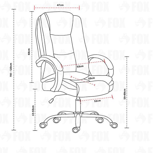 Cadeira de escritório ergonômica projetada para conforto e funcionalidade em ambientes de trabalho. **Características Físicas:** - **Material**: Estofado em couro sintético, proporcionando uma superfície suave e fácil de limpar. Estrutura interna em metal para maior durabilidade e suporte. - **Cor**: Disponível em um acabamento clássico, com opções em tons neutros que se adaptam a diversas decorações de escritório. - **Tamanho**: - Altura total ajustável entre 110 cm a 120 cm. - Altura do assento: 45 cm a 55 cm. - Largura do assento: 53 cm. - Profundidade do assento: 52 cm. - Altura dos braços: 66 cm a 73 cm. **Design**: - Currículo moderno e minimalista, com costuras detalhadas que acrescentam um toque de sofisticação. - Almofadas acolchoadas no assento e nas costas, projetadas para suportar longas horas de uso sem desconforto. - Braços ajustáveis que oferecem apoio adicional e podem ser modificados para diferentes posições. **Funcionalidade**: - Sistema de ajuste de altura a gás para facilitar mudanças rápidas na altura do assento. - Rodízios giratórios em 360 graus, permitindo fácil movimentação e acesso a diferentes áreas da estação de trabalho. - Base em cinco pontos para estabilidade e segurança durante o uso, reduzindo o risco de tombamento. **Diferenciais Técnicos**: - Ergonomia aplicada no design, visando suporte lombar adequado e redução da tensão corporal durante o trabalho prolongado. - Fácil montagem e desmontagem, com instruções claras para instalação. Essa cadeira é ideal para ambientes corporativos ou home office, combinando praticidade e estilo, sendo a escolha perfeita para quem busca conforto em longas jornadas de trabalho.